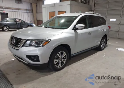 2017 Nissan Pathfinder S из США, поврежденный, VIN 5N1DR2MM6HC655544